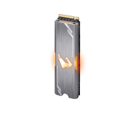 Gigabyte 256GB M.2 PCIe NVMe AORUS RGB - 499474 - zdjęcie 4